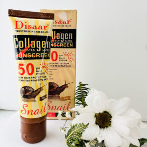 Bloqueador solar facial colágeno caracol